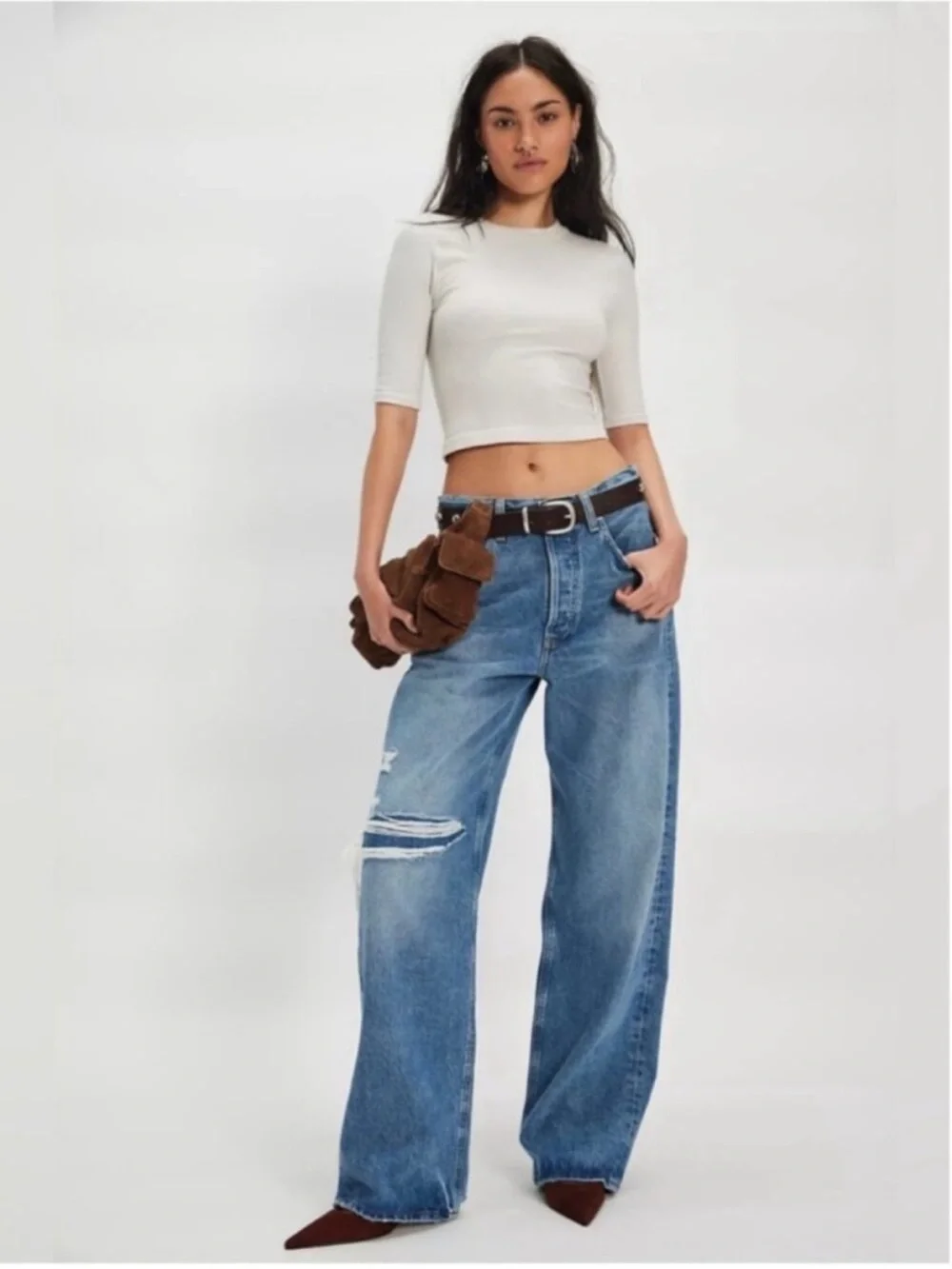 NWOT Citizens of Humanity Ayla Baggy Jeans